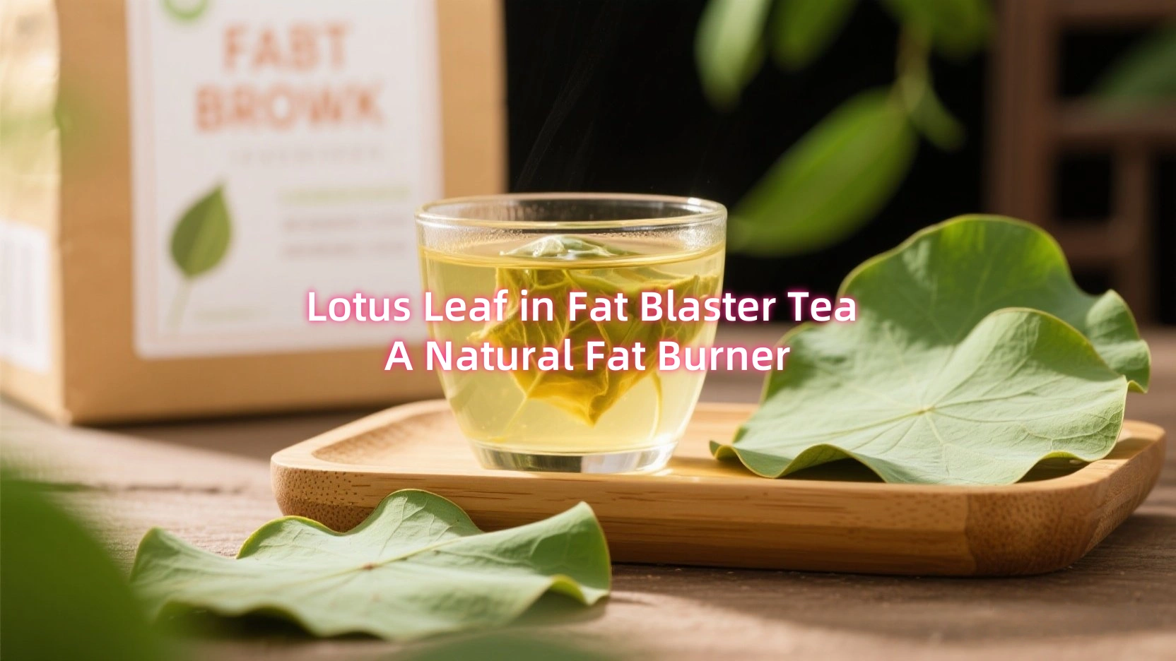 Lotus Leaf in Fat Blaster Tea: A Natural Fat Burner